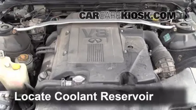 1998 Infiniti Q45 4.1L V8 Antigel (Liquide de Refroidissement) Ajouter de Antigel